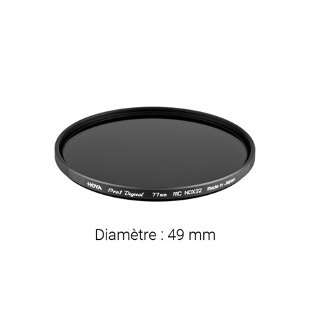 Filtre gris neutre HOYA Neutral Density Pro ND32 - Diamètre : 49mm