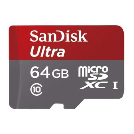 Carte mémoire SANDISK Micro SD XC Extreme HD - 64Go