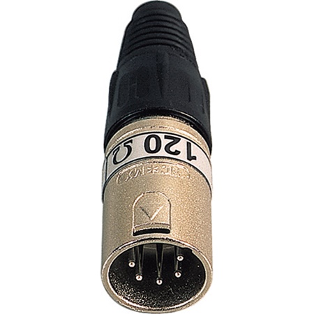 Bouchon de terminaison DMX 120Ohm XLR 5M