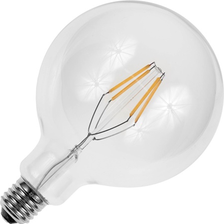 Lampe LED globe 3W E27 2500K 320lm 15000H