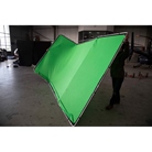 Fond panoramique incrustation vert Chromagreen MANFROTTO - Long. 4m