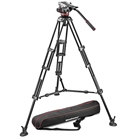 Trépied vidéo MANFROTTO aluminium complet - MVH502A, 546B et 520BALL