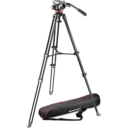 Trépied vidéo MANFROTTO aluminium - MVH502A, MVT502AM,520BALL