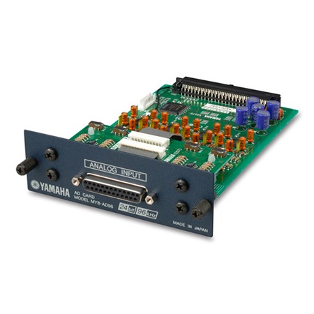 Carte 8 entrées analogiques format Sub D25 24bit pour console YAMAHA