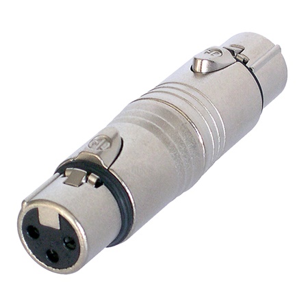 Adaptateur XLR 3 femelle - XLR 3 femelle NEUTRIK NA3FF