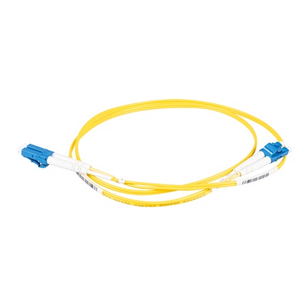 Jarretière fibre optique monomode LC duplex-LC duplex SOMMER - 1m