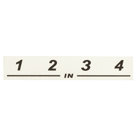 Etiquette pour module REAN NSB 1 à 4 IN