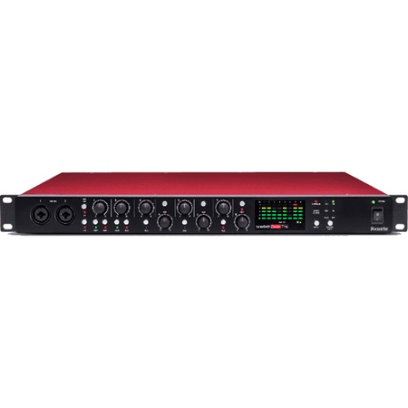 Octuple préampli avec interface de conversion 24-bit /96 Khz Focusrite