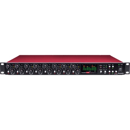 Octuple préampli / compresseur rackable avec E/S ADAT Focusrite