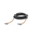 Fibre optique monomode 4 LC / 4 LC pour installation fixe SOMMER 50m