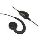 Micro cravate avec 1 oreillette tour d'oreille pour PKT23E Kenwood