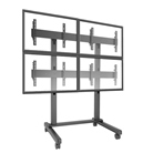 Support chariot pour mur d'image Fusion CHIEF sur roulettes - 2x2