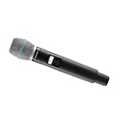 Emetteur main avec capsule Beta 87A pour système numérique QLXD Shure