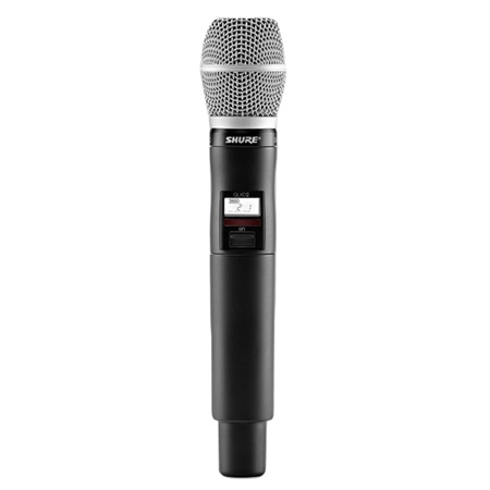 Emetteur main avec capsule SM86 pour système numérique QLXD Shure