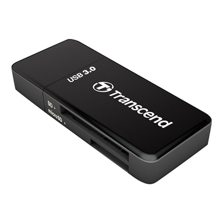 Lecteur de carte mémoire TRANSCEND RDF5 pour SD, Micro SD - USB 3.0