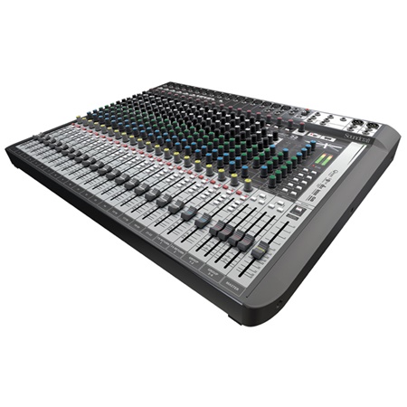 Console live 22 voies, effets, USB 24in/22out Soundcraft