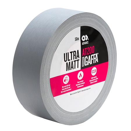 Gaffer Mat standard ADVANCE AT200 - 50mm x 50m Gris