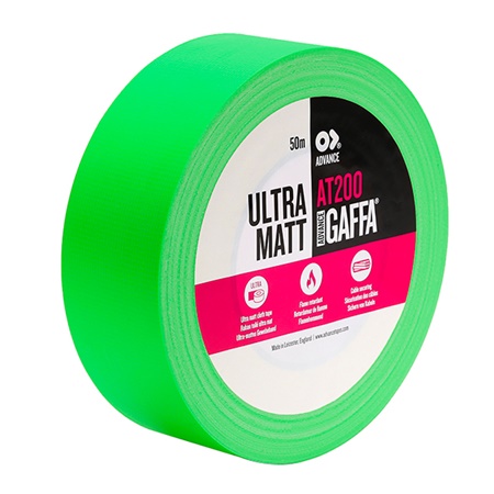 Gaffer Mat standard ADVANCE GAFFA AT200 - 50mm x 50m Vert
