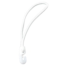 Attache blanche élastique de type sandow - Lg: 14.5cm Diam. 4mm