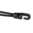 Attache noire élastique de type sandow - Lg: 25cm Diam. 4mm