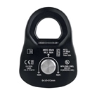 Poulie à flasques oscillants Noir PETZL Rescue M P50BA01