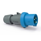 P17M-F16M4-BA - Fiche mâle P17 BALS IP 54 16A mono - 230V (2P+T)