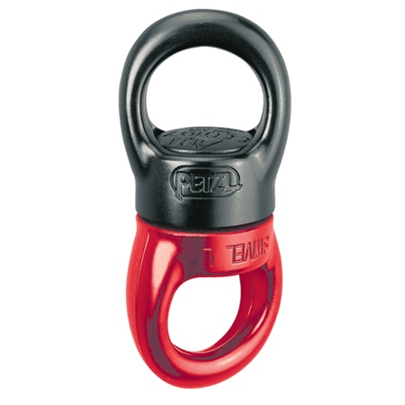 Emerillon sur roulement à billes PETZL Swivel P58l - Rupture : 36kN