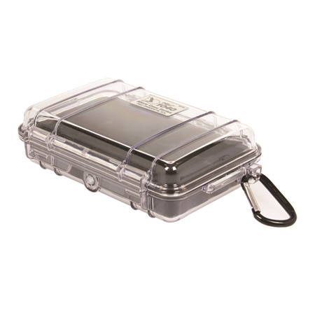 MicroCase PELI - Dim. int. : 16,5x9,8x4,4 (2,4+1,8)cm