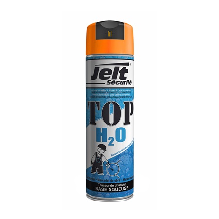 Peinture de marquage (tenue longue durée) en aérosol 650ml - Orange
