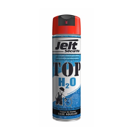 Peinture de marquage (tenue longue durée) en aérosol 650ml - Rouge