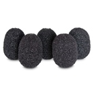 RYCOTE-105501 - Lot de 5 bonnettes noires RYCOTE pour micro cravate