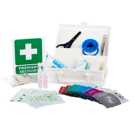 Coffret pharmacie de premiers soins pour 2/4 personnes FARMOR