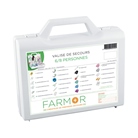 Valisette pharmacie de premiers soins pour 6/8 personnes FARMOR