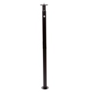 Potence avec fixation - hauteur 60 à 130cm - NOIR ASD