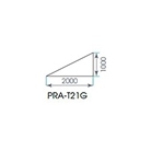 Plateau de praticabe extérieur ASD triangulaire gauche 2m x 1m