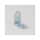Renfort d'angle acier (zingage blanc) petit modèle (angle aigu)