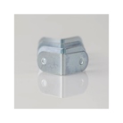 Renfort d'angle acier (zingage blanc) petit modèle (angle aigu)