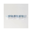 Renfort d'angle acier (zingage blanc) petit modèle (angle aigu)
