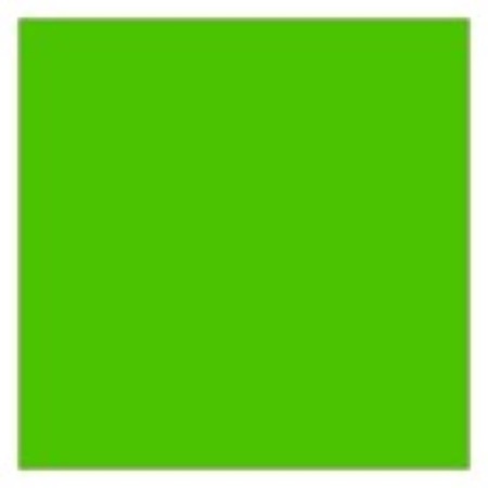 Filtre gélatine LEE FILTERS 139 effet Cool Led Primary Green - Rouleau