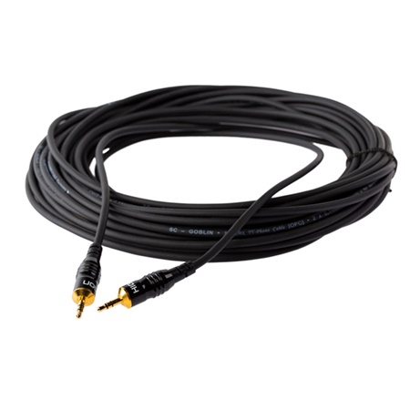 Cordon MINIJACK 3,5mm mâle-mâle SOMMER - 15m