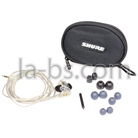 Ecouteurs intra-auriculaires dynamiques translucides SHURE