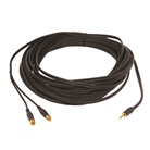 Cordon MINIJACK 3,5mm mâle - 2 CINCH/RCA mâle SOMMER - 15m