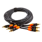 Cordon audio/vidéo 3 CINCH mâle/mâle - longueur 5m SOMMER CABLE