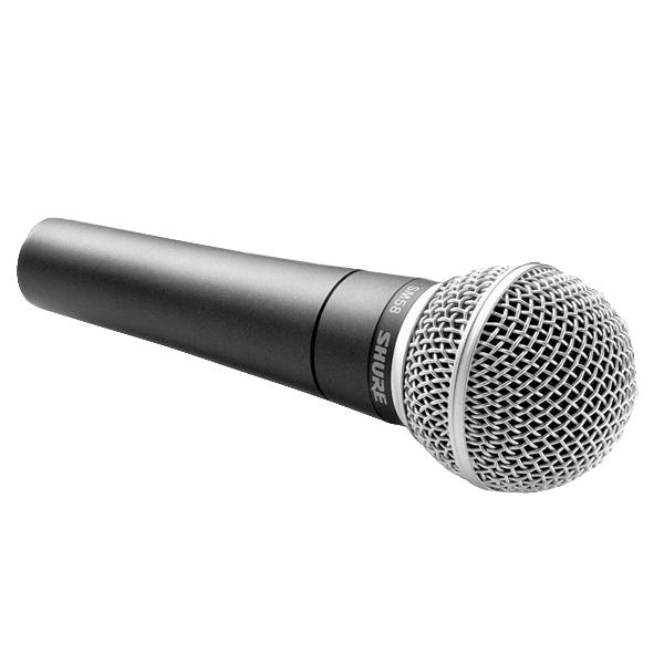 Shure A58WS bonnette anti-vent en mousse pour micro type boule, Noir