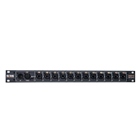 DSR12 - Splitter booster DMX 12 sorties isolées RJ45 - in/through DMX5