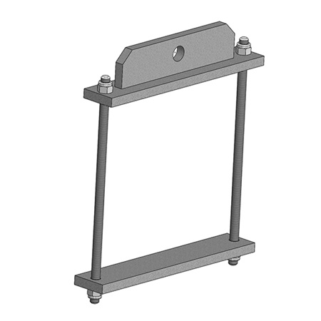 Suspension acier pour structures carrée SC250, SZ290, SZ290FC et SC300