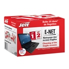 E-NET - Pack de 25 duo de lingettes nettoyantes pour écrans - JELT
