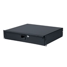 Tiroir rackable standard en acier renforcé avec serrure PENN 19'' 2U 