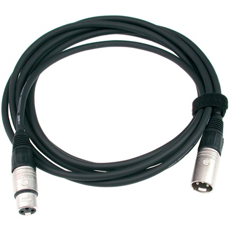 Cordon XLR 3 femelle - XLR 3 mâle - longueur 10m