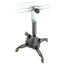 Support structure Ø50mm universelle noir EUROMET pour vidéoprojecteur
